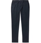 Altea - Dumbo Tapered Cotton-Moleskin Trousers - Blue