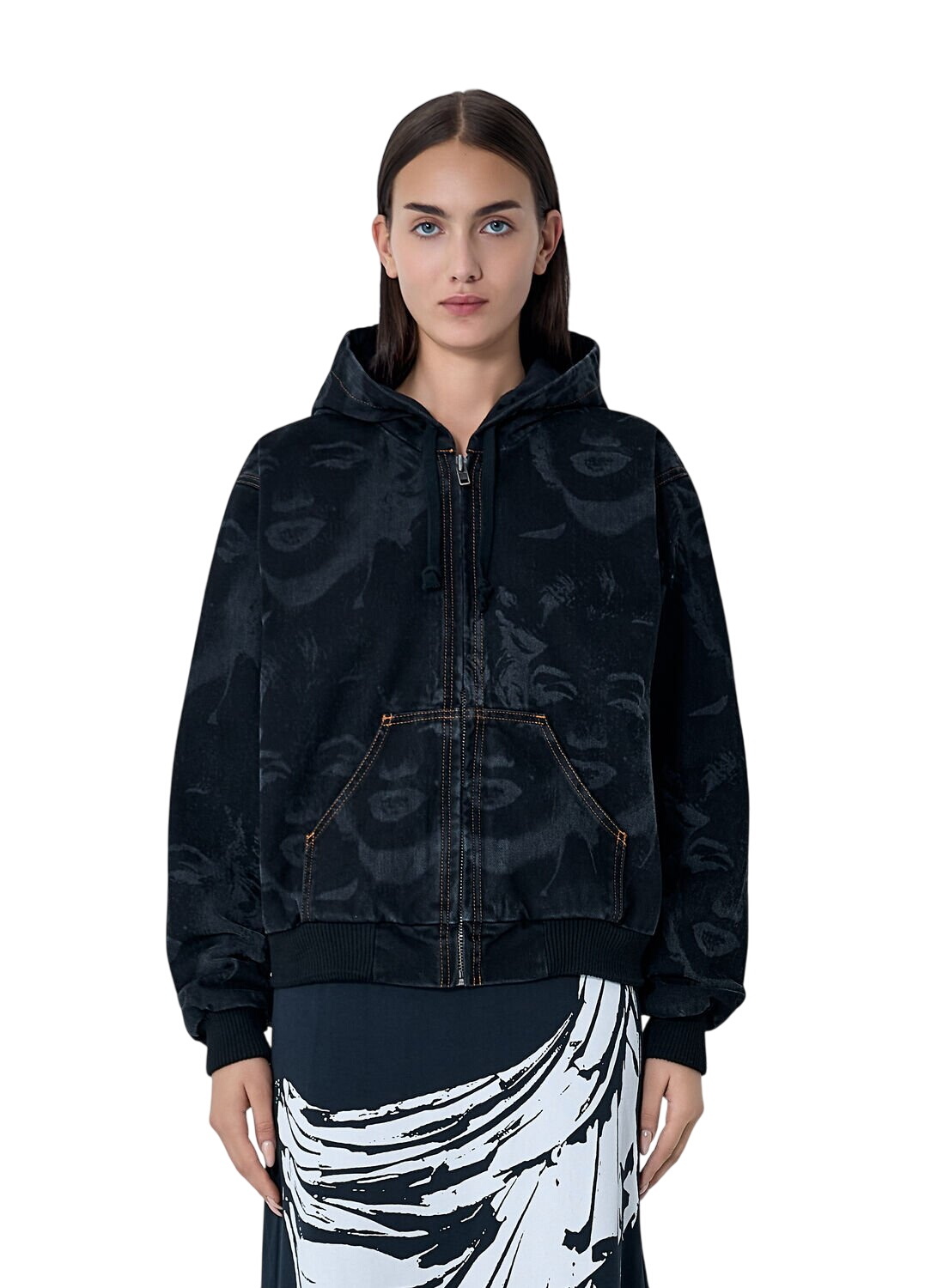 VAQUERA ネイビー snap トラックジャケット VAQUERA Navy Snap Track Jacket Vaquera