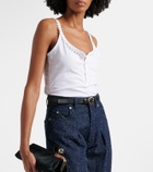 Jacquemus Clavela cotton tank top