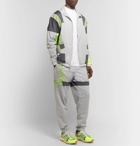 Nike - CLOT Colour-Block Mesh-Panelled Dri-FIT Tracksuit - Gray