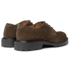 Mr P. - Jacques Suede Derby Shoes - Men - Brown