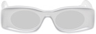 LOEWE Silver & White Paula's Ibiza Original Sunglasses