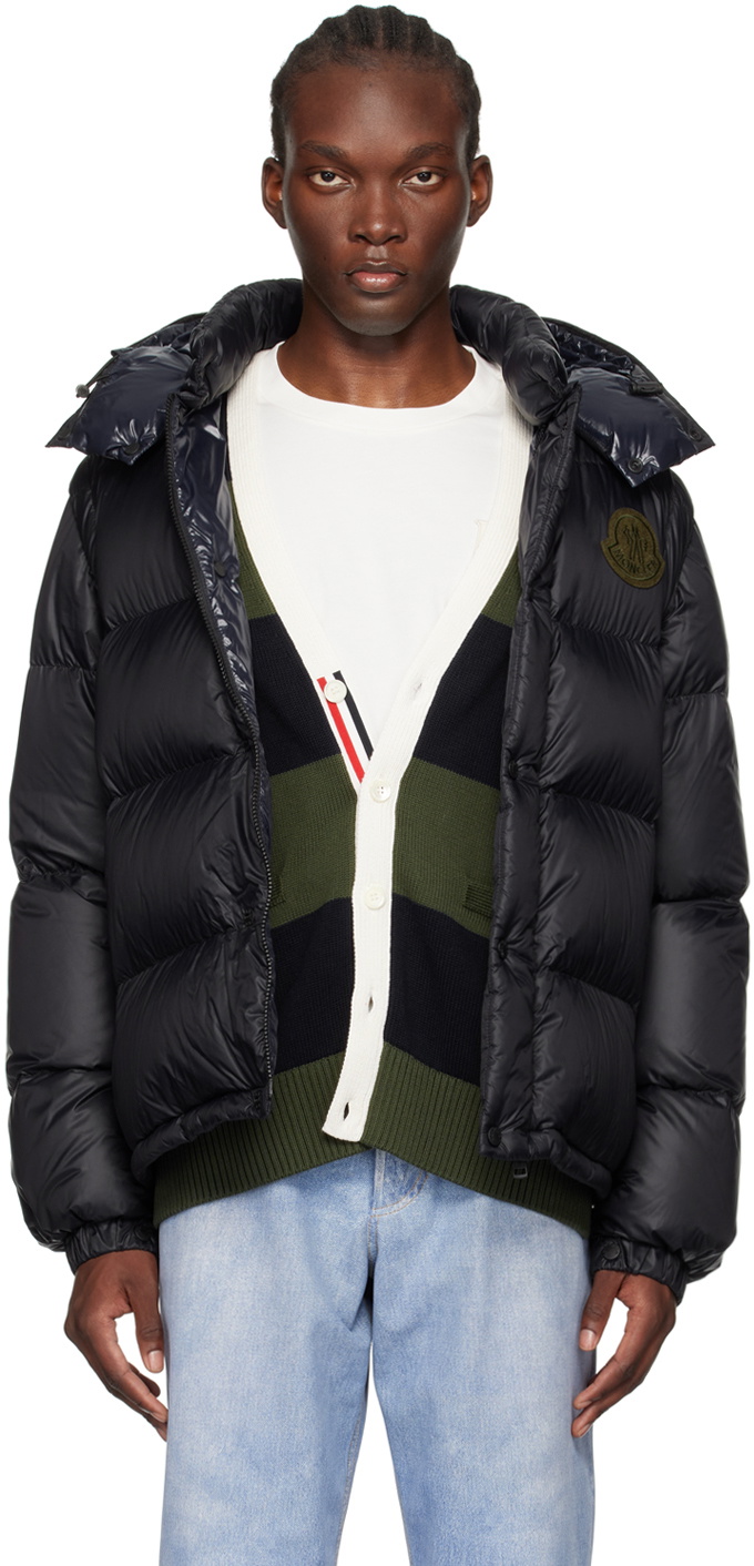 Moncler Navy Cyclone 2-In-1 Down Jacket Moncler