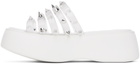 Jean Paul Gaultier White Melissa Edition Becky Punk Love Sandals