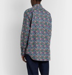 Engineered Garments - Floral-Print Cotton Shirt - Blue