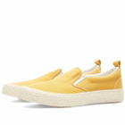 YMC Men's Slip-On Sneakers in Yellow
