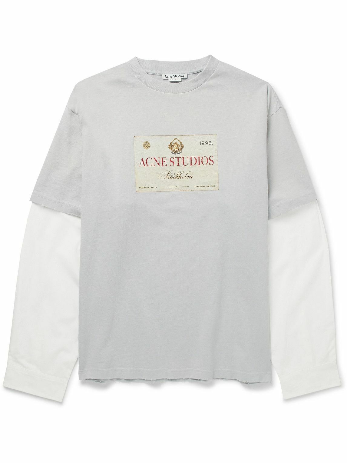 【Acne Studios】エドラコットンTシャツ Acne Studios EDRA Tシャツ - Orange & Coral | FWRD