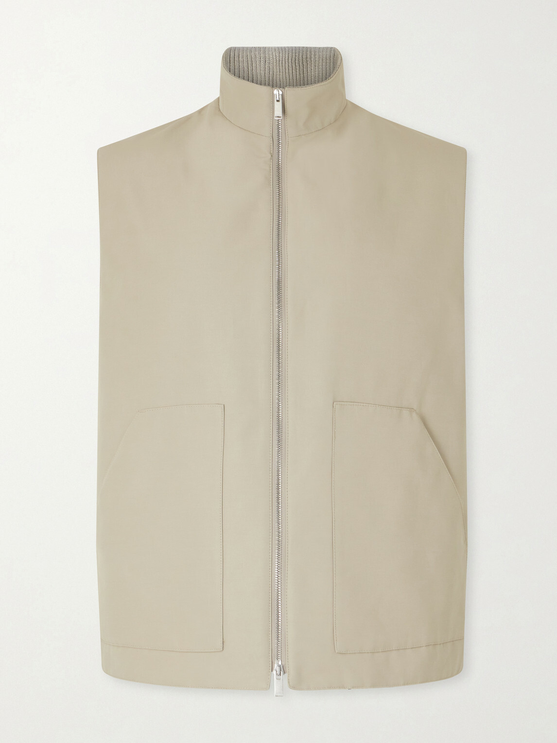Lardini - Cotton-Blend Gilet - Neutrals