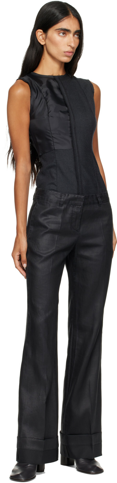 OUR LEGACY Black Hip Trousers