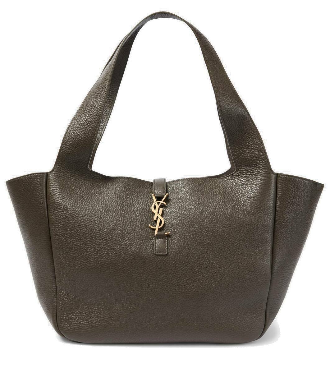 トートバッグ SAINT LAURENT BEA BLACK LEATHER TOTE BAG Saint Laurent Bea Cabas YSL Tote Bag in Supple Leather