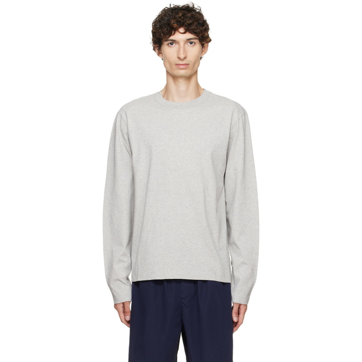 Photo: Tekla Gray Long-Sleeved T-shirt