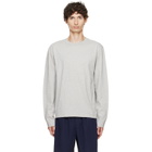 Tekla Gray Long-Sleeved T-shirt