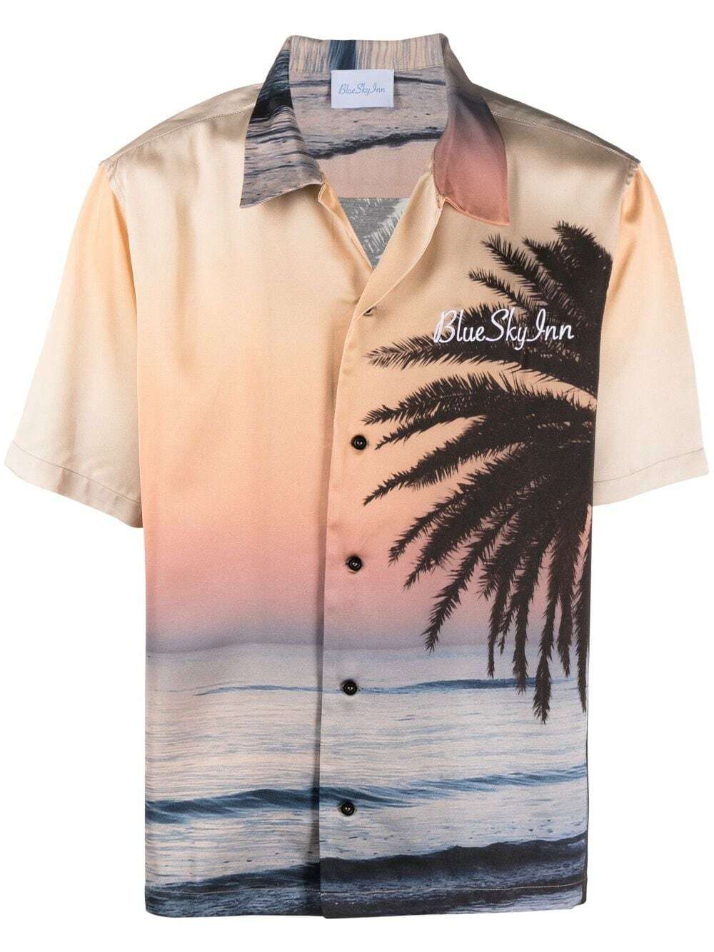 BLUE SKY INN - Printed Viscose Shirt