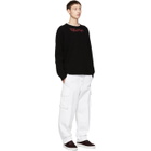 Adaptation Black Cashmere C.O.A. Crewneck Sweater