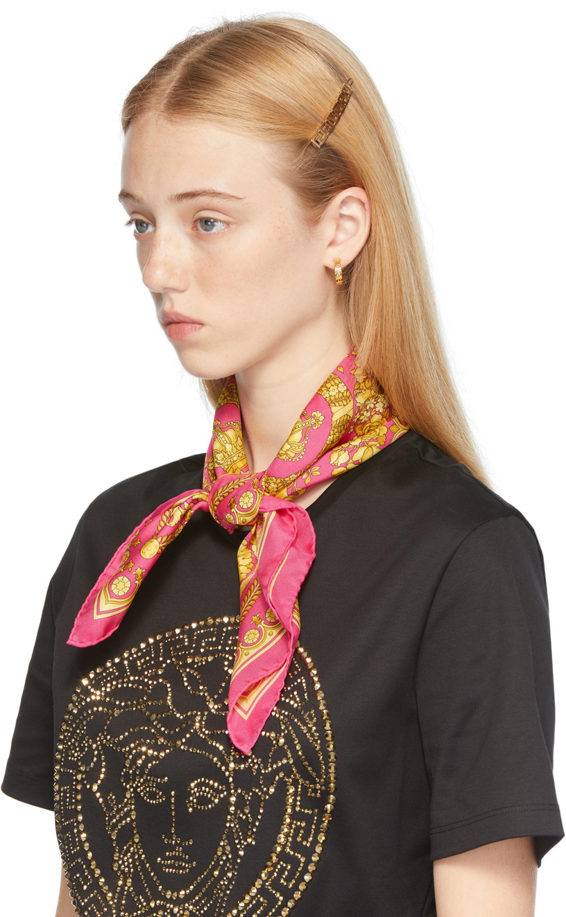 Versace Gold Greca Hair Pin Versace