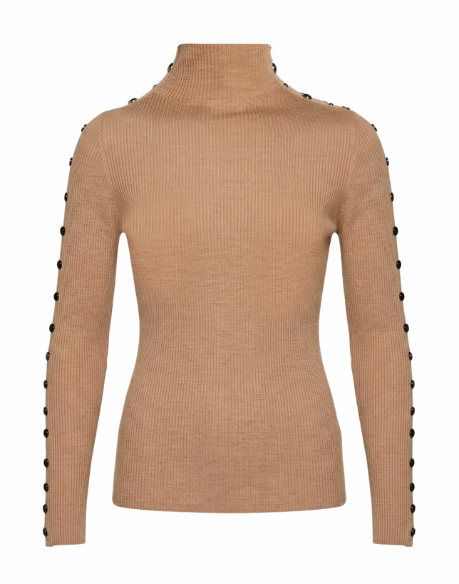 Photo: Laneus Womens Turtleneck in Sand