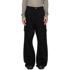 Rick Owens Black Tower Stefan Cargo Pants
