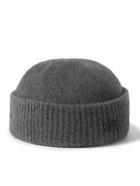 Loro Piana - Logo-Appliquéd Storm System® Cashmere Beanie - Gray