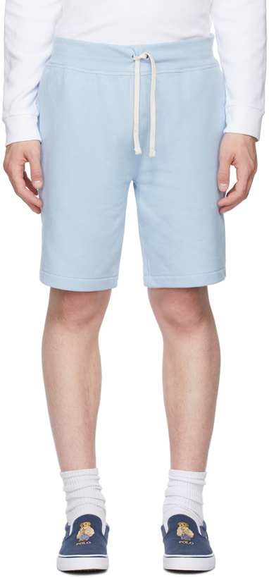 Photo: Polo Ralph Lauren Blue Fleece Shorts