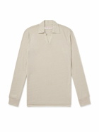 Orlebar Brown - Felix Linen-Jersey Polo Shirt - Neutrals