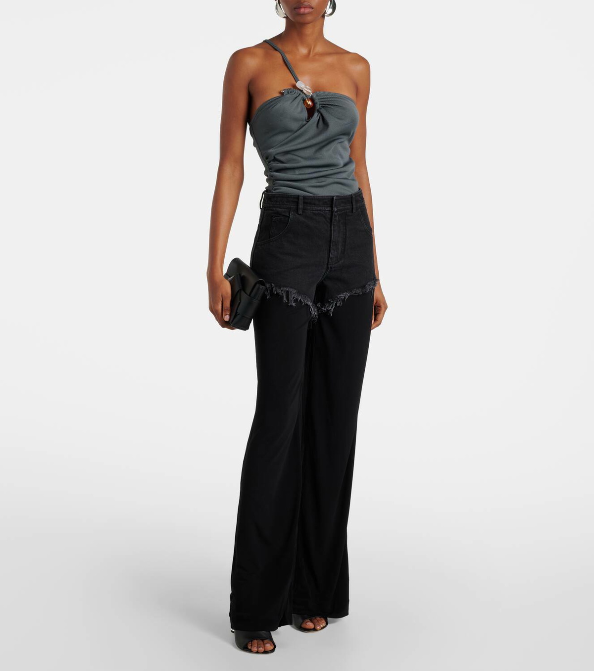 Christopher Esber Duke Splice layered straight jeans
