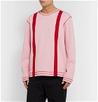 Craig Green - Striped Cotton-Jersey Sweatshirt - Pink