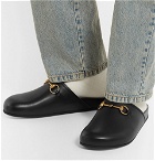 Gucci - Horsebit Leather Sandals - Men - Black