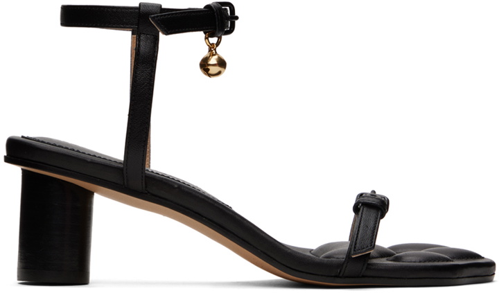 Photo: JW Anderson Black Kitten Paw Heeled Sandals