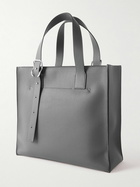 Loewe - Logo-Debossed Full-Grain Leather Tote Bag