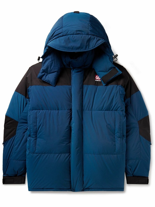 Photo: 66 North - Tindur Quilted GORE-TEX® Down Jacket - Blue
