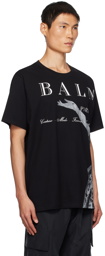 Balmain Black Jolie Madame T-Shirt