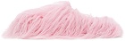 Marni SSENSE Exclusive Pink Fussbett Sabot Loafers