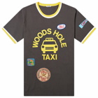 BODE Men's Discount Taxi Patch T-Shirt in Black/Multi