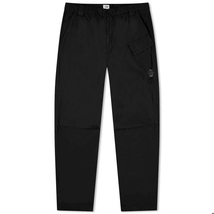 Photo: C.P. Company Men's Flatt Nylon Utility Trouser in Black