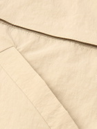 SAIF UD DEEN - Hybrid Thobe Convertible Twill Shirt - Neutrals