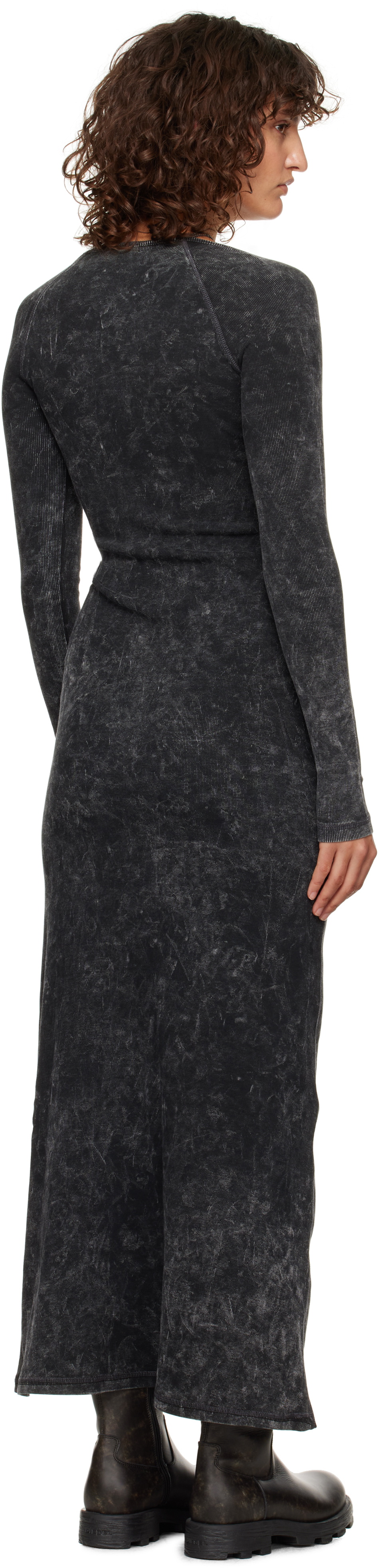 Diesel Black D-Marinel Maxi Dress