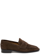 Atp Atelier Airola Suede Loafers Brown