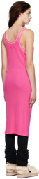 Doublet Pink Rib Minidress