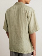 120% - Linen Shirt - Green