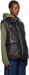 GANNI Black Padded Vest