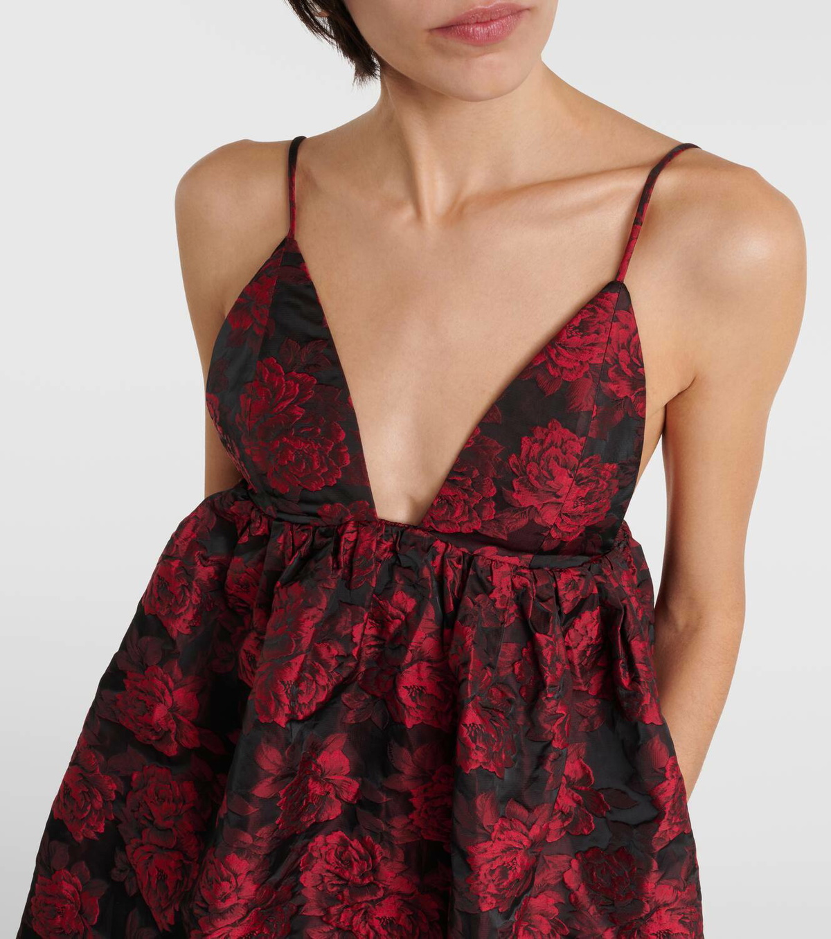 Ganni Floral jacquard maxi dress GANNI