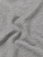 Zegna - Cotton-Piqué Polo Shirt - Gray