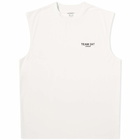 Represent Men's Team 247 Oversized Tank T-Shirt in Flat White