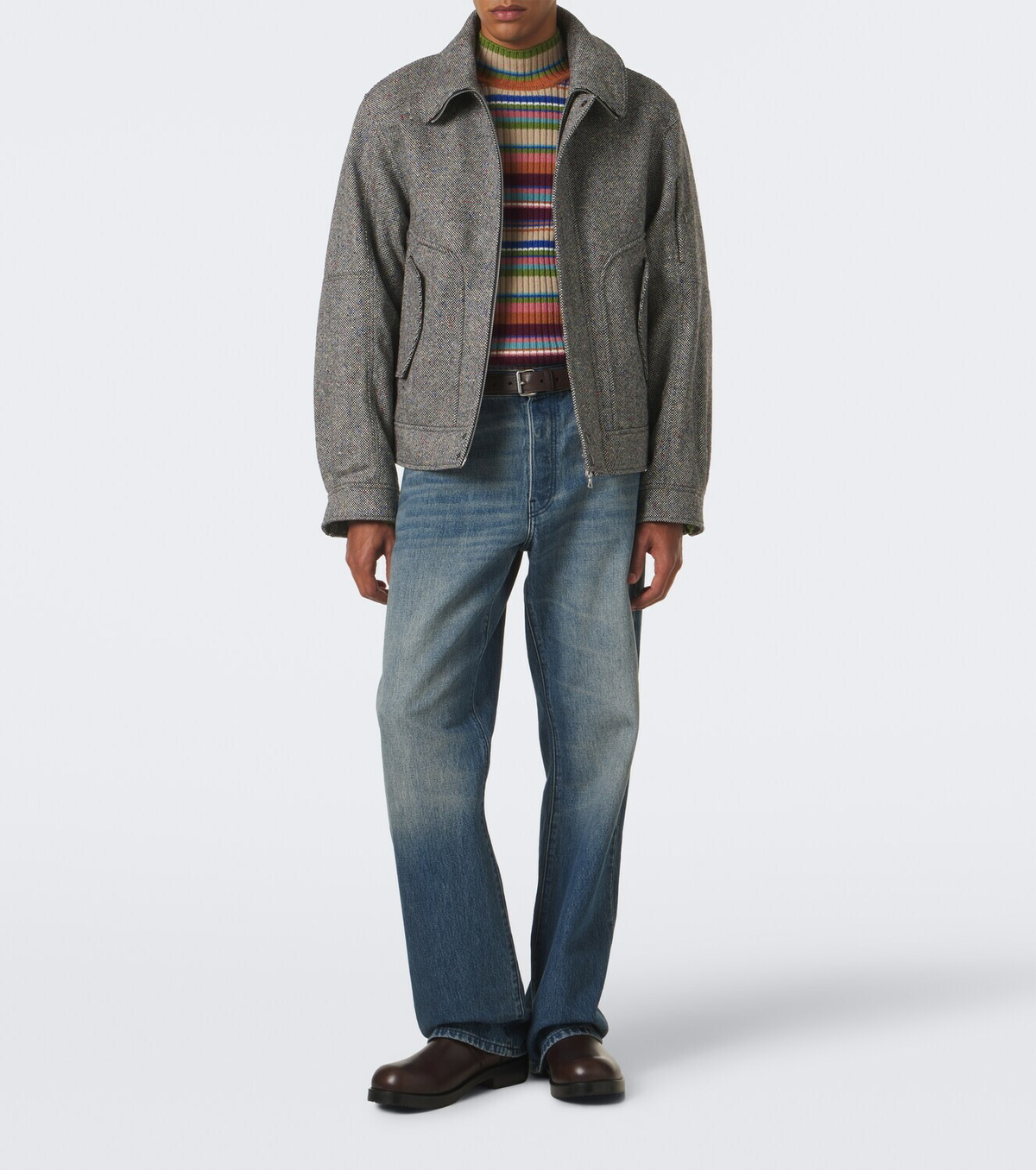 Dries Van Noten Leather Chelsea boots
