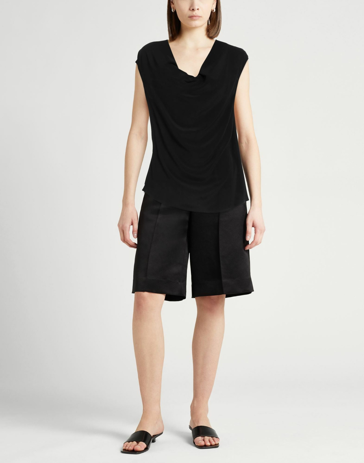 Gentryportofino Womens Top in Black