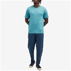 Folk Men's Pocket Nep Assembly T-Shirt in Ocean Blue