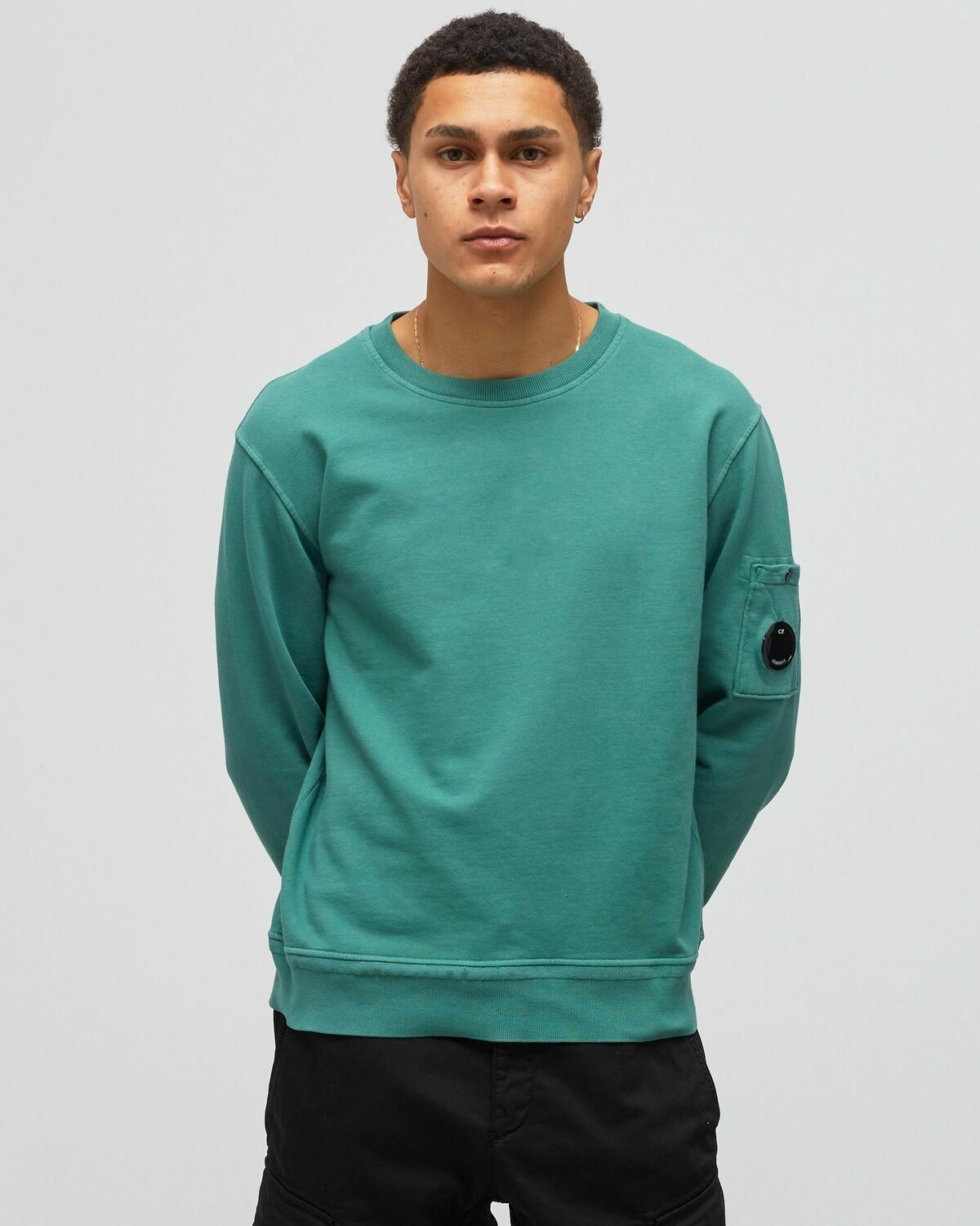 Cp company crew neck mens outlet sweatshirt