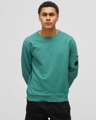 C.P. Company Cotton Fleece Resist Dyed Sweatshirt Green - Mens - Sweatshirts