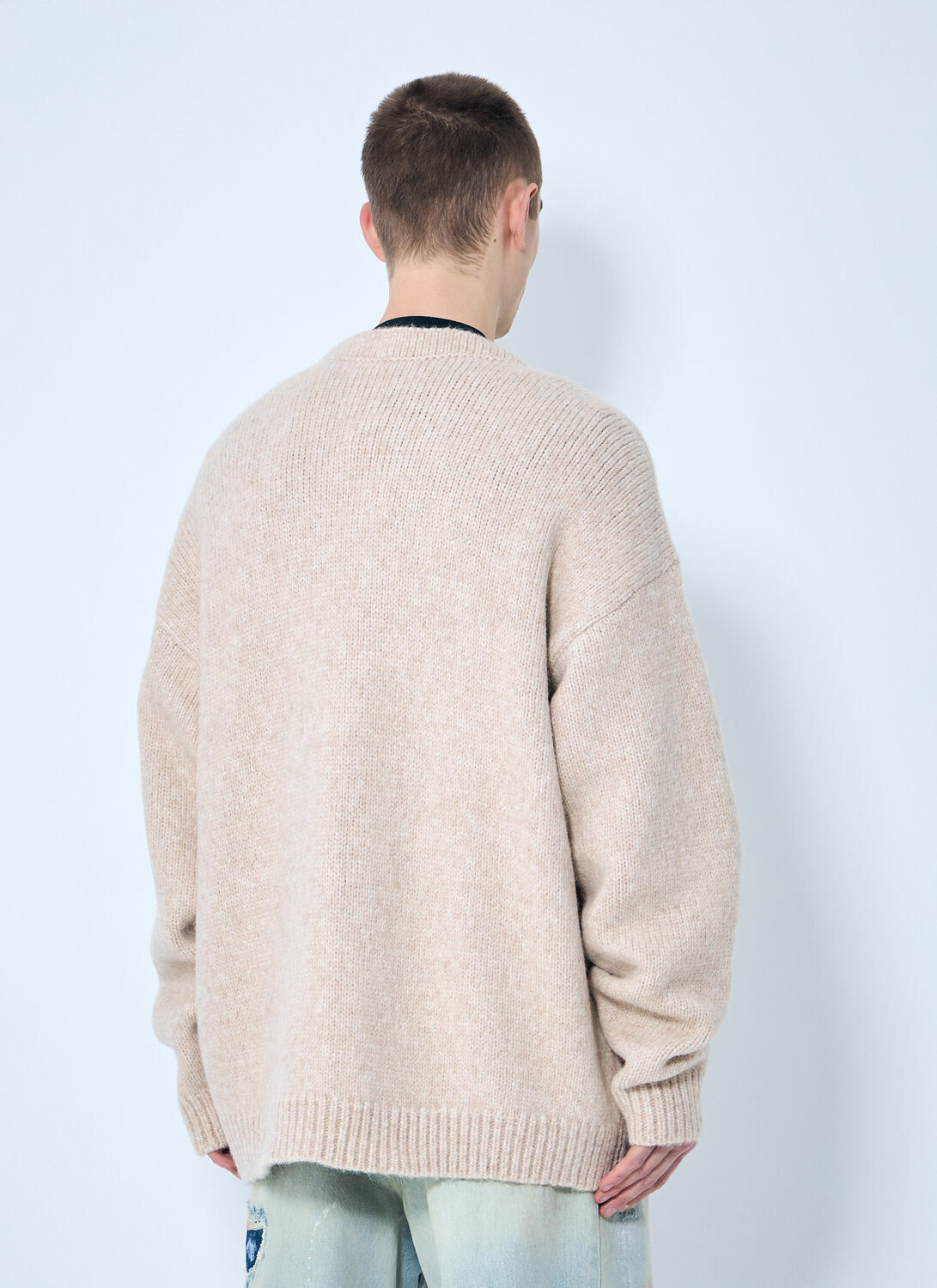 Vetements Classic Pearl Button Cardigan