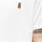 Pop Trading Company Men's x Miffy Embroidered T-Shirt in White
